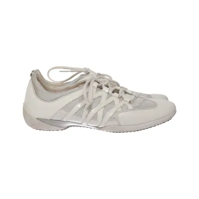 Sneakers (Wit) van Geox Respira Leer