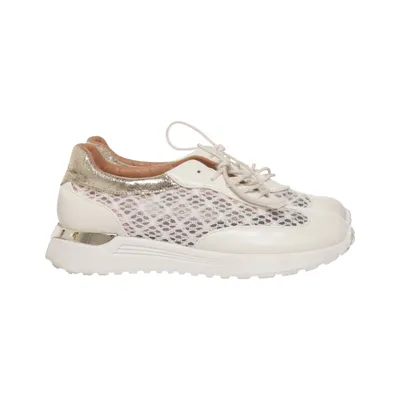 Sneakers (White, Gold) from Seastar Blue