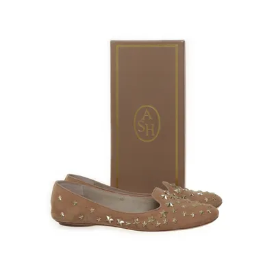 Ballet flats (Brown) from A.S.H Leather