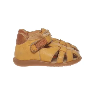 Sandales (Jaune, Marron) de Kavat Cuir