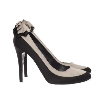 Pumper (Sort, Beige) fra Karen Millen Læder