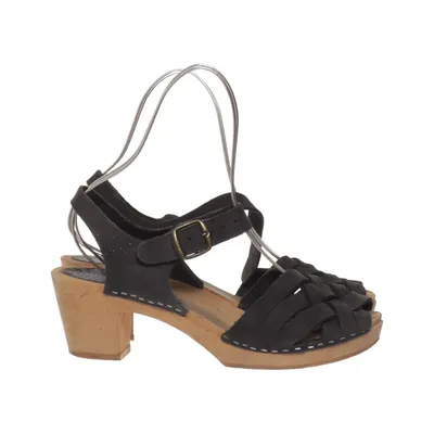 Clogs (Black) from Moheda Leather