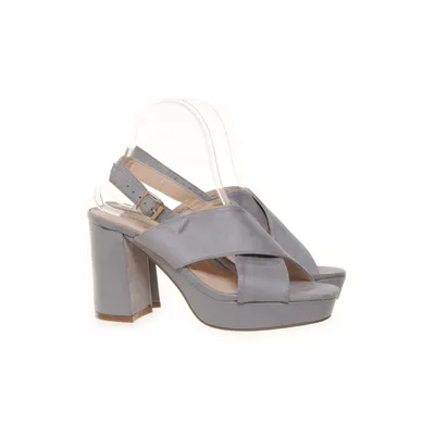 High heel sandals (Black) from Queen Lina