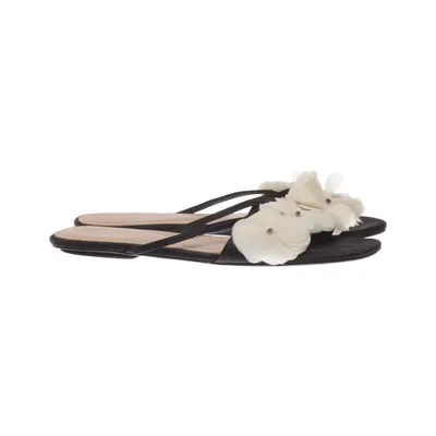 Mules (Noir, Blanc) de Zara