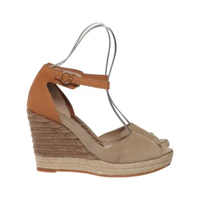 Wedges (Beige) from Vidorreta Leather
