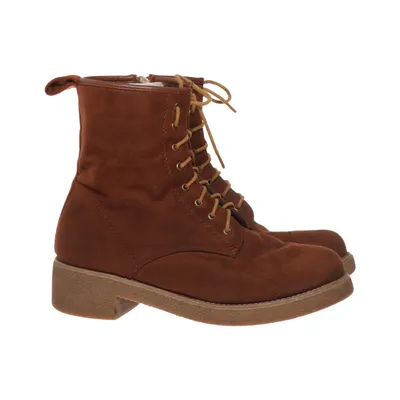 Bottes à lacets (Marron) de Migato Suédine