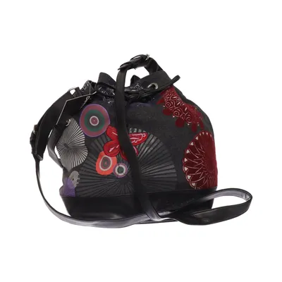 Axelremsväska (Ikat Jet) från Desigual Bomull, Polyester