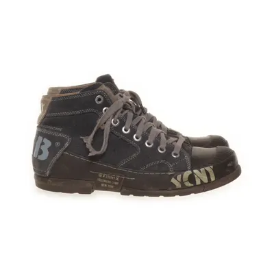 Laced boots (Gray) from Yellow Cab