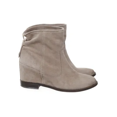 Ankle boots (Beige) from Zara Trafaluc