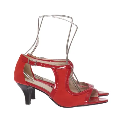 High heel sandals (Red) from Andrea Conti Leather