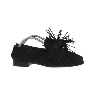 Loafers (Black) from H&M Suede, Leather