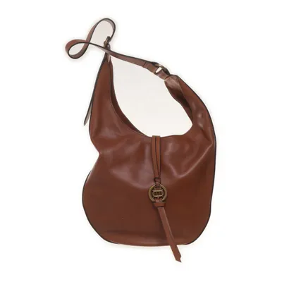 Schoudertas (Bruin) van Massimo Dutti Leer