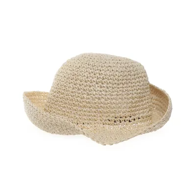 Straw hat (Beige) from Carin Wester