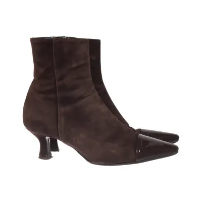 Heeled boots (Brown) from A Pair