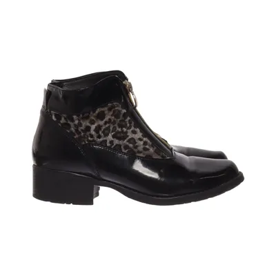 Ankle boots (Black, Gray) from Sata