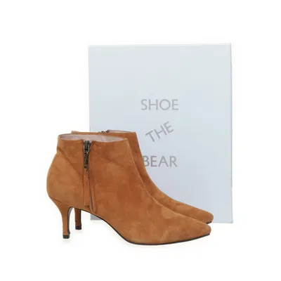 Heeled boots (Brown) from Shoe the Bear