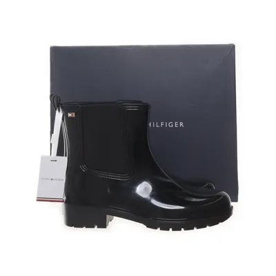 Lage regenlaarzen (Zwart) van Tommy Hilfiger