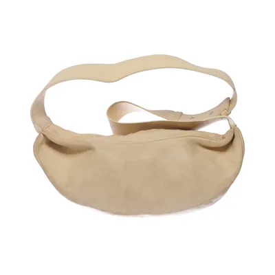 Shoulder-bag (Beige) from COS Cotton, Leather