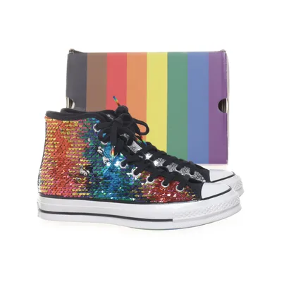 Canvas shoes (Silver, Multicolored) from Converse
