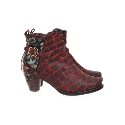 Laarzen met hak (Rood, Meerkleurig) van Soft Comfort by Wildflower