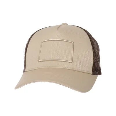 Casquette de camionneur (Beige, Marron) de Statewear Coton, Polyester