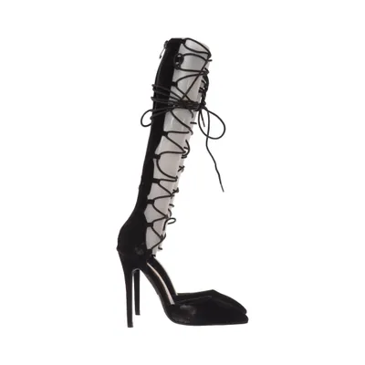 High heels (Black) from Bebo Faux leather, Faux suede