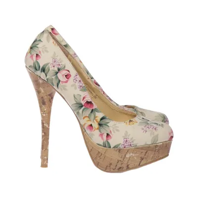 Escarpins (Blanc, Multicolore) de Sugarfree Shoes