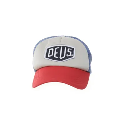 Baseball cap (Blue, Multicolored) from Deus Polyester