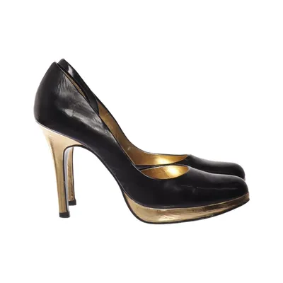Pumps (Svart, Guldfärgad) från Werner