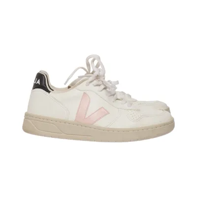 Sneakers (V-10) from Veja Cotton, Leather