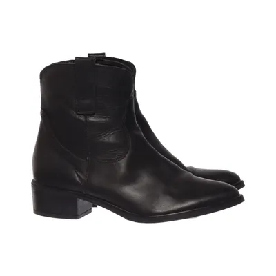 Boots (Svart) Skinn