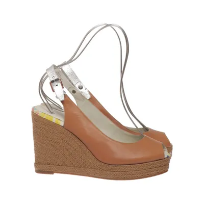 Wedges (Brown, Silver, Multicolored) from Paul & Joe Leather