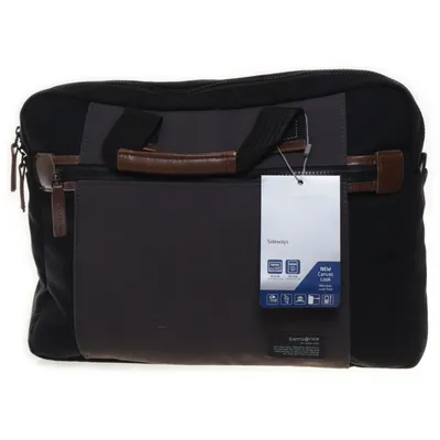 Datorväska (Svart, Grå, Brun) från Samsonite Polyester, Polyuretan