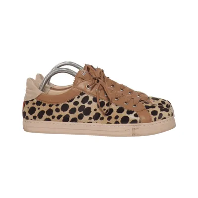 Sneakers (Beige, Zwart, Bruin) van AGL Leer