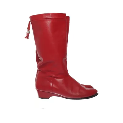 Bottes (Rouge) de Janita Cuir
