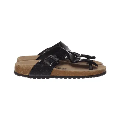 Sandales (Noir) de Bioline Cuir