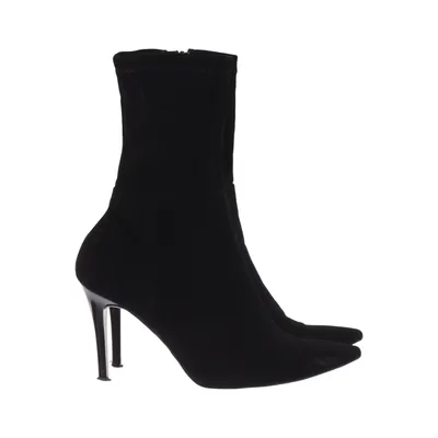 Heeled boots (Black) from Ryłko Leather