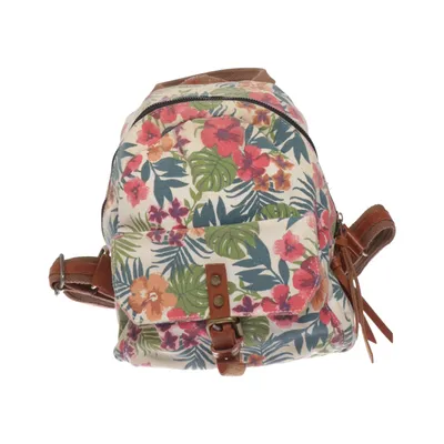 Backpack (White, Multicolored) from Eternel