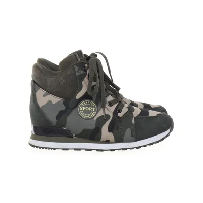 Laced boots (Green, Multicolored) from Fashion Camouflage Sport
