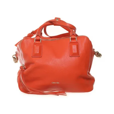 Handväska (Orange) från Calvin Klein Skinnimitation