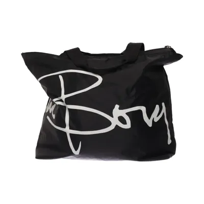 Tygpåse (L.A BEACH, tote bag, black tote bag, Björn Borg bag, beach bag, LA beach style, large tote, carry bag, shopping bag, everyday bag, casual tote, minimalist bag, logo print bag, graphic tote, bold print bag, monochrome style, black and white bag, lightweight bag, foldable tote, travel bag, gym bag, weekend bag, unisex bag, streetwear accessory, urban style, simple design, practical bag, spacious tote, soft material bag, nylon tote, durable fabric, easy carry, shoulder bag, hand carry bag, summer bag, beach essentials, daily use bag, trendy tote, fashion accessory, clean aesthetic, modern style, scandinavian brand, nordic design, basic essential, versatile bag, tiktok fashion, y2k style accessory) från Björn Borg Polyamid