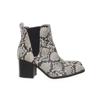 Heeled boots (Brown, Beige, Multicolored) from JustFab