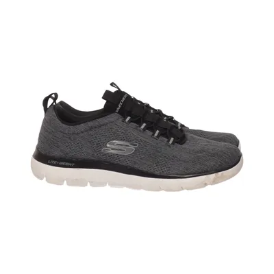 Trainingsschoenen (Grijs, Zwart, Wit) van Skechers Polyurethaan