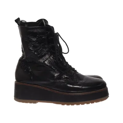 Bottes à lacets (Noir) de Reschia