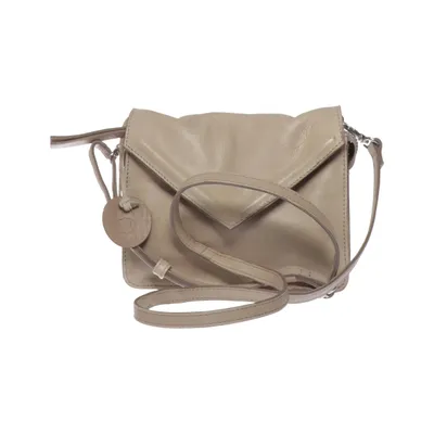Shoulder-bag (Beige) from Don Donna Leather, Polyester