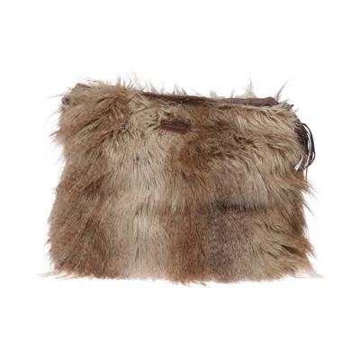 Shoulder-bag (Brown) from Barts Acetate, Fur, Polyurethane