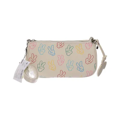 Handbag (Beige, Multicolored) from Disney x Even & Odd Polyurethane, Recycled polyester