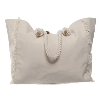 Handväska (Beige) från H&M Bomull, Polyester, Polyuretan