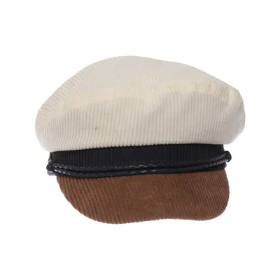 Skepparmössa (Vit, Brun, Svart) från Brixton Bomull, Polyester, Polyuretan