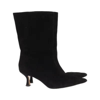 Heeled boots (Black) from NA-KD
